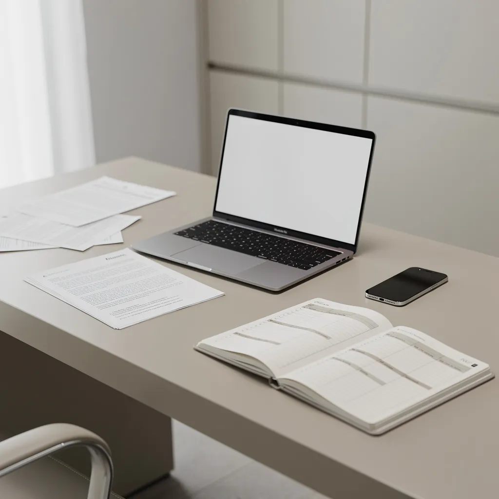 Clinic admin desk with missed call data and unanswered enquiries